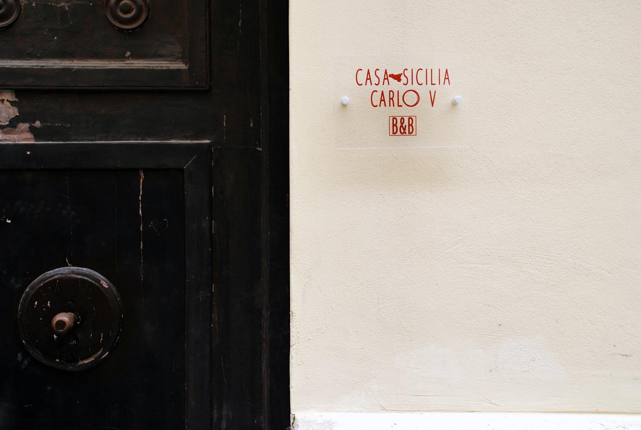 Hotel Casasicilia Carlo V Palermo Exterior foto